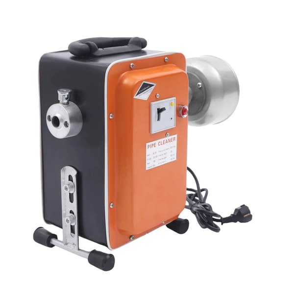 Elektrisk Rörrensare, 750W Effekt, 400 RPM Hastighet, Rensar 20-150mm Rör,Orange