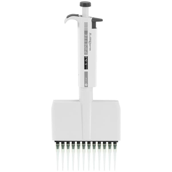 Steinberg Systems Flerkanalig pipett - för 12 tips - 0,005–0,05 ml
