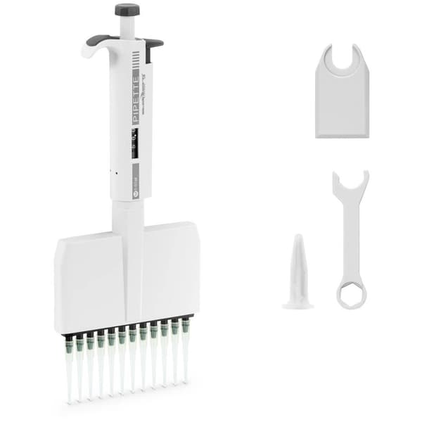 Steinberg Systems Flerkanalig pipett - för 12 tips - 0,005–0,05 ml