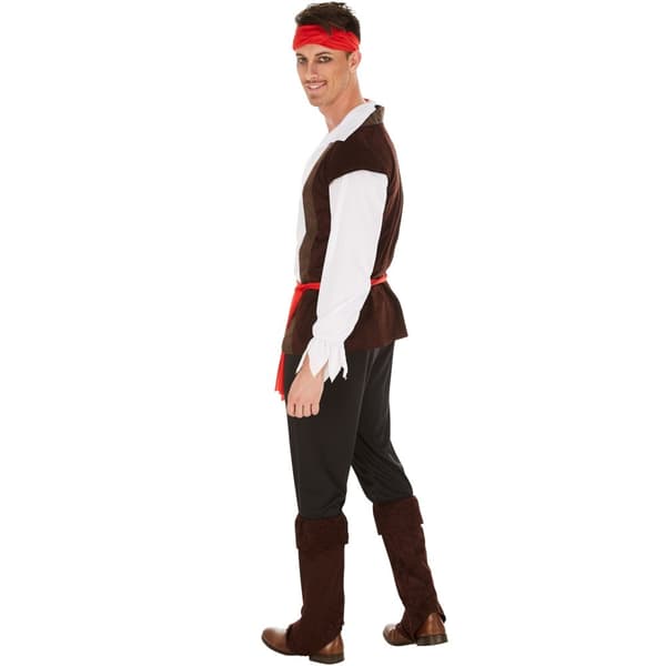 Piratkaptajn kostume