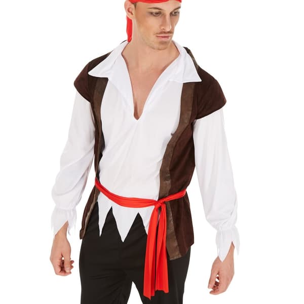 Piratkaptajn kostume