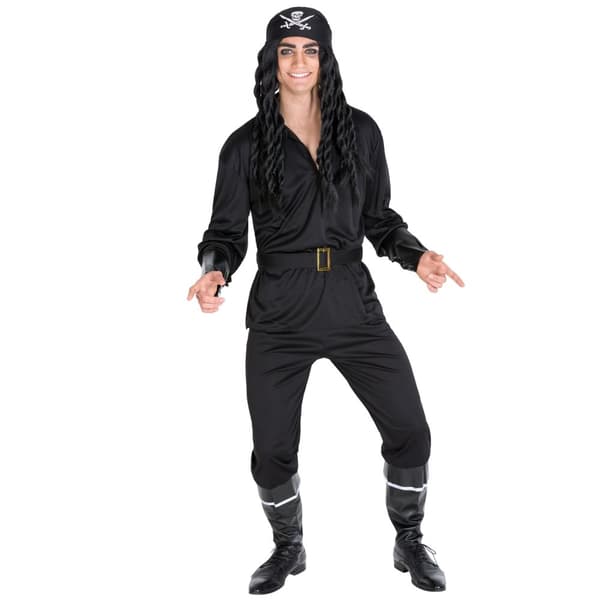 Piraten Stubbeskæg kostume