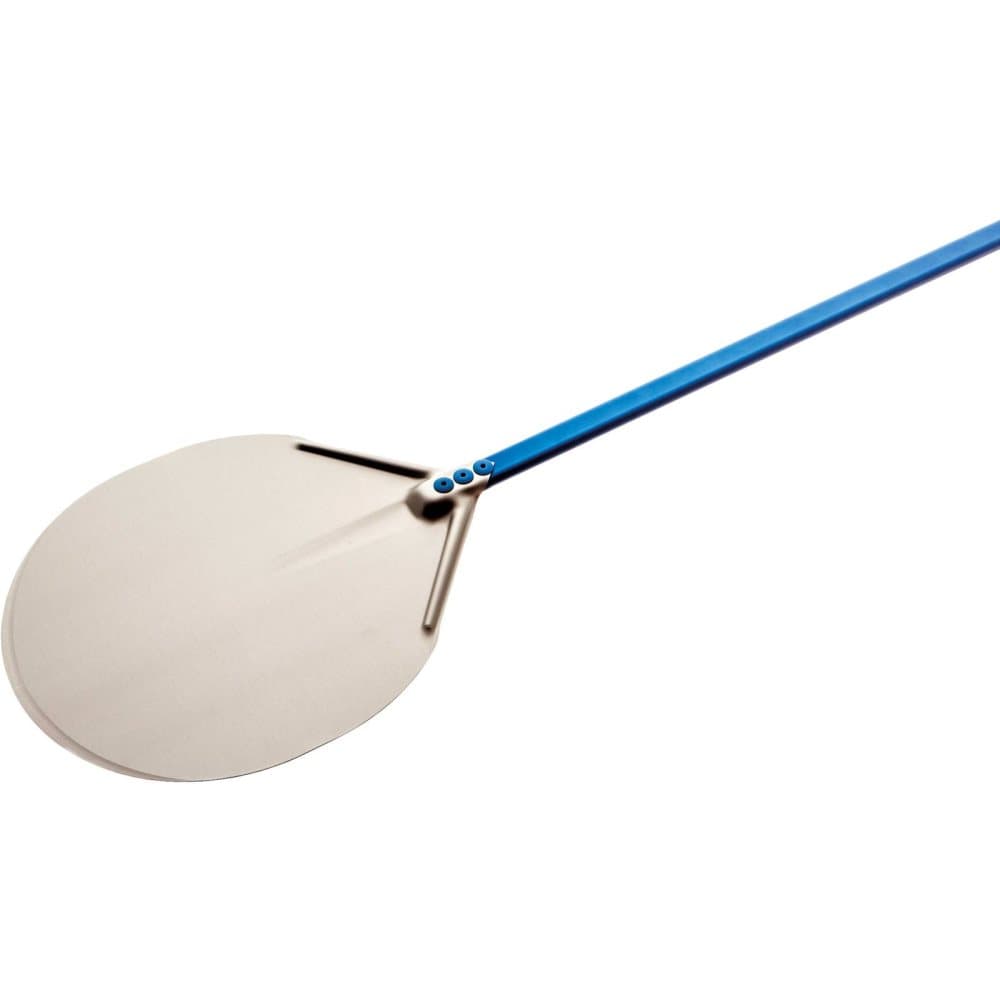 GIMETAL Pizzaspade - Ø45 cm - Handtag: 120 cm - Aluminium (anodiserat)