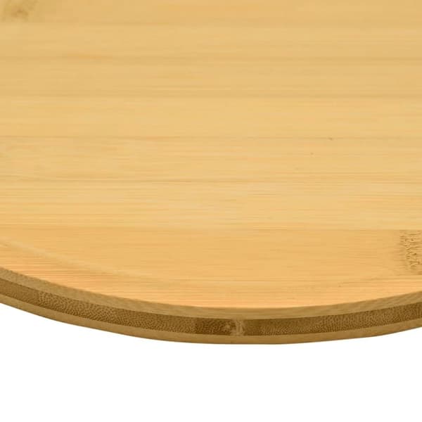 vidaXL Pizzatallrikar 4 st Ø32x1,5 cm bambu