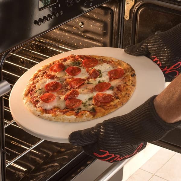 Pizza-paistinpannu, tarttumaton pinta, 13 tuumaa, ihanteellinen kotikäyttöön