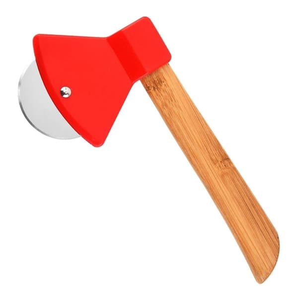 Älykäs pizzaveitsi - punainen - 18 cm