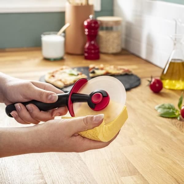 TEFAL INGENIO Pizzaskärare, Premiumkvalitet, Rip-skyddad Tritanblad, Diskmaskinskompatibel K2071114