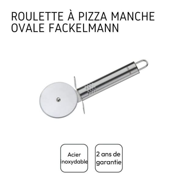 Rostfritt pizzahjul 18,5 cm Fackelmann Ovale Limited Edition