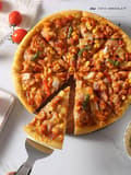 Pikkukuva 5 / 5: Pizzaleikkuri ja pizzankuorintasetti, pizzaleikkuri, pizzaleikkuri, pizzaveitsi, pizzaleikkuri silikonikahvalla 2 kpl