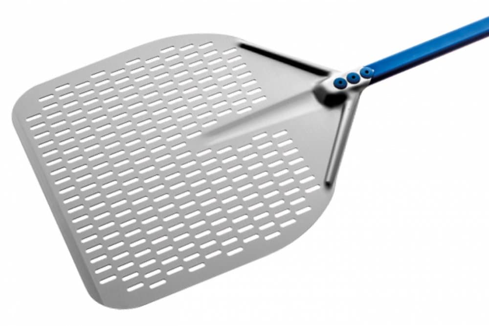 Gi Metal Pizzaspade för proffs och entusiaster 33*33 cm 150 cm skaft