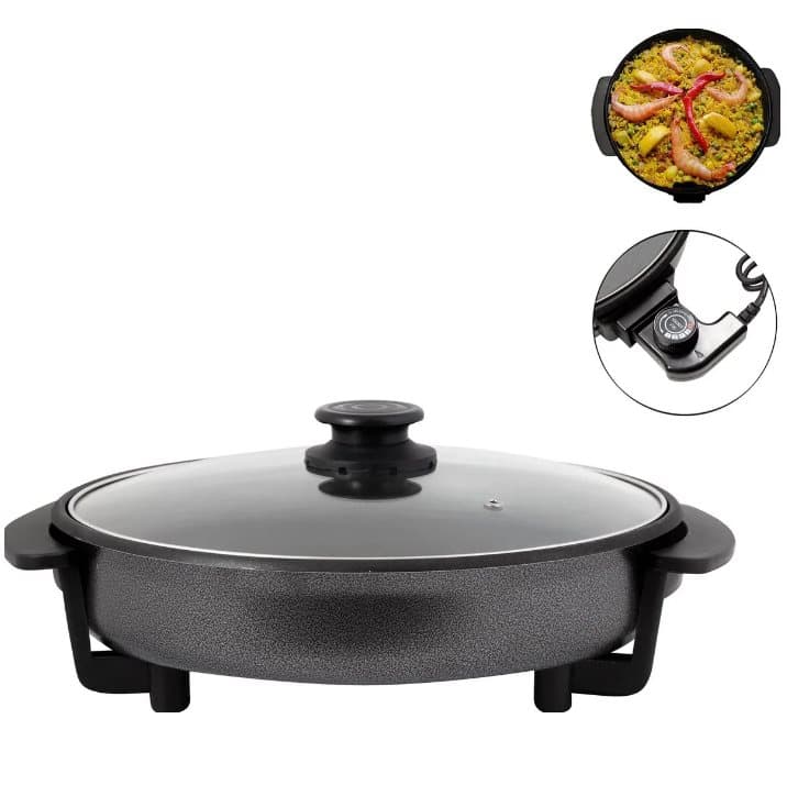 Electrisk Pizza Panna - 32 cm - Svart