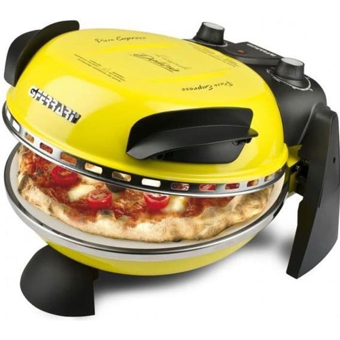 G3Ferrari Delizia - Pizzaugn - 1200W - Rostfritt stål - Gul - Energiklass A