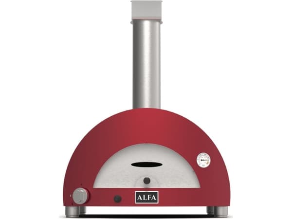 Alfa Forni Moderno 1 Pizza Gas Antik Rot (FXMD-1P-GROA)