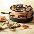Miniatyrbild 3 av 3: Pizza-grillapparat - Pizzarette - Mini Pizza - 1200 Watt - Variabel temperatur - 6 personer