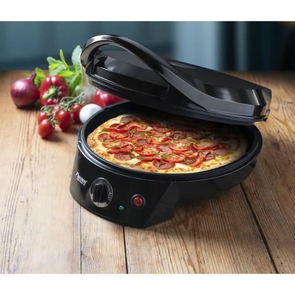Bestron elektrisk pizzaugn - Upp till Ø 27cm - 1800 Watt - Svart