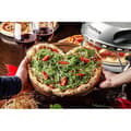 Miniatyrbild 5 av 5: Pizzaugn G3 FERRARI - Limited Edition - 31cm - 1200 Watt - Eldfast stenplåt - Grå / Svart