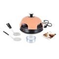 Miniatyrbild 4 av 4: EMERIO PO-115985 PIZZAMASKIN OCH UGN 4 PIZZA(ER) SVART, ORANGE 900