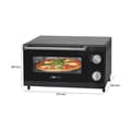 Miniatyrbild 6 av 6: Mini pizzaugn 12L Clatronic MPO 3520 Svart