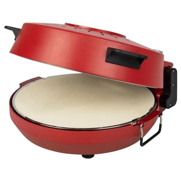 Pizzamaskin 1200W röd Clatronic PM3787-Röd
