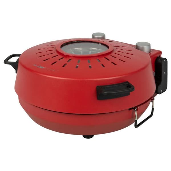 Pizzamaskin 1200W röd Clatronic PM3787-Röd