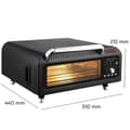 Miniatyrbillede 2 af 4: Pizzaovn - LITTLE BALANCE - 8733 - Pizza revolution'air - 2000 W - 18 L - Sort