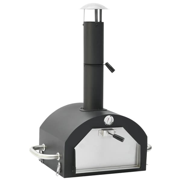 Pizzaugn med pizzasten