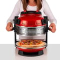 Miniatyrbild 2 av 4: Pizzaugn - Ariete - 927 - 2 Tillagningszoner - 5 Nivåer - 400°C - Röd
