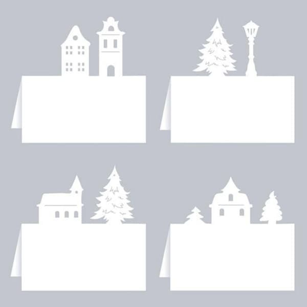 Bordskort till julbord - By