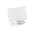Miniatyrbild 1 av 2: 10 Diamantformade platskort klara 4 x 3 cm - Transparent