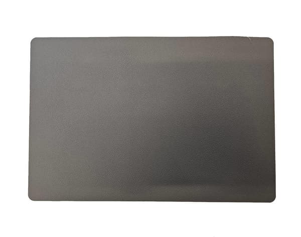 Underlägg Läderlook Grått/Svart 4-pack