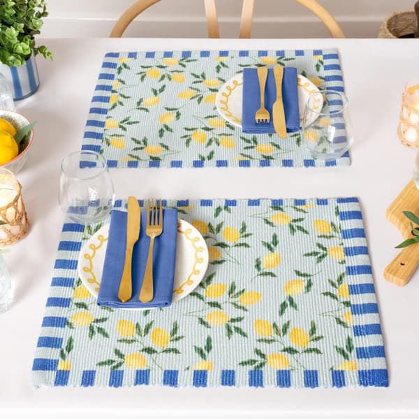 Furn Lemon Placemat (Pack of 4)