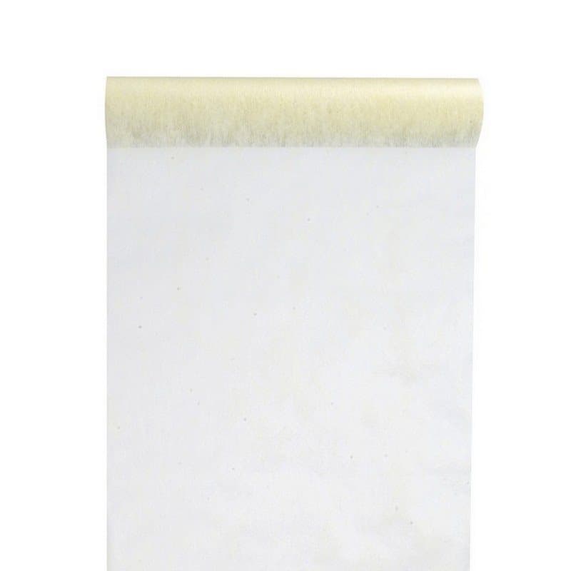Bordslöpare Dekorväv Ivory