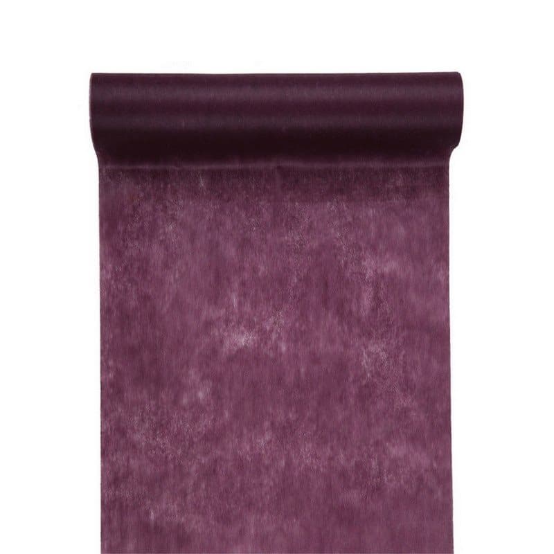 Bordslöpare Dekorväv plommon