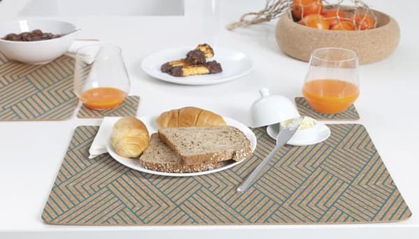 Bordsunderlägg Korko Tablemat 2-p