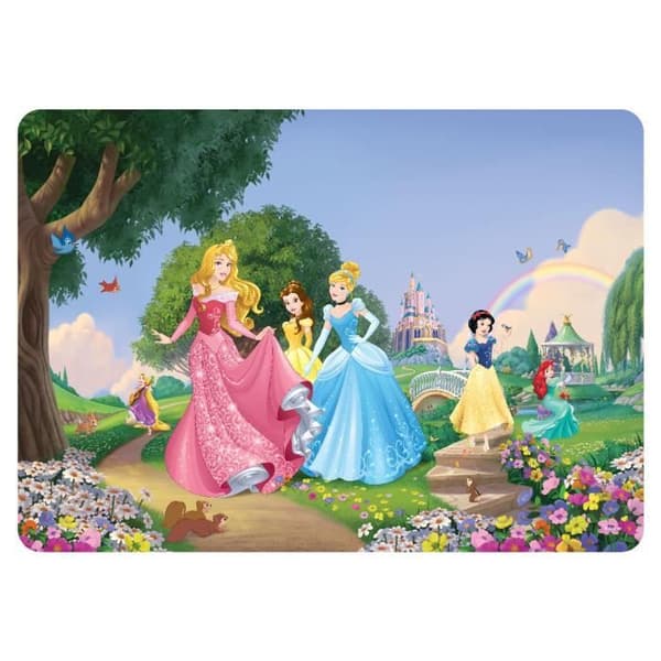 Disney Princess - bordstabletter för barn, bordsunderlägg, täckdukar, täckunderlägg, matmatta, målarmatta - 30x42 cm AG Design