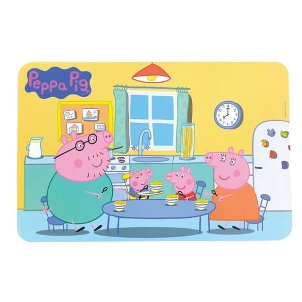DISNEY PEPPA PIG - Bordsunderlägg 43 x 28 cm