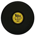 Miniatyrbild 3 av 4: Set med duk - EUROWEB - Retro vinylskivor - 39 cm - Tvättbar - 4 delar