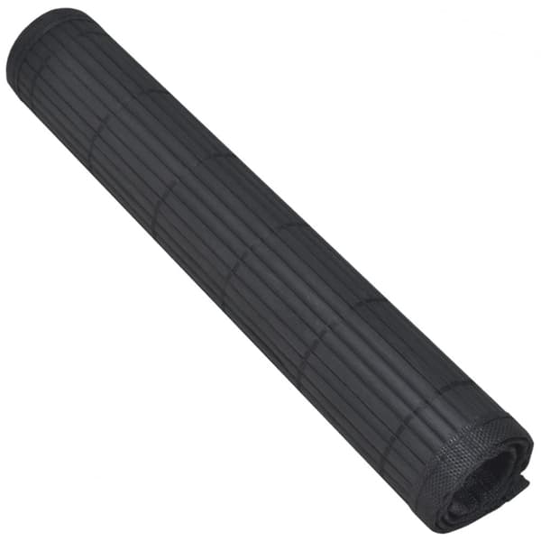 Bordstabletter - 6 Bordstabletter i bambu 30 x 45 cm svart