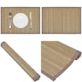 Miniatyrbild 1 av 5: 6 Bordstabletter i bambu 30 x 45 cm brun - Bordstablett - Bordstabletter - Home & Living