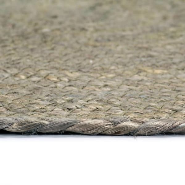 Bordstabletter 6 st grå 38 cm rund jute