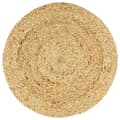 Miniatyrbild 2 av 2: Bordstabletter 6 st naturlig 38 cm rund jute