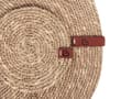 Miniatyrbilde 5 av 6: Sett med 12 Bordskånere og Underlag i Naturlig Sjøgress 35/10 cm Håndlaget Boho Style Home Dekor Spisestue Kjøkken