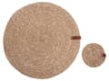 Miniatyrbilde 1 av 6: Sett med 12 Bordskånere og Underlag i Naturlig Sjøgress 35/10 cm Håndlaget Boho Style Home Dekor Spisestue Kjøkken