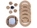 Miniatyrbilde 4 av 6: Sett med 12 Bordbrikker Dekkbrikker Naturlig Sjøgress 35/10 cm Håndlaget Hjemmeinnredning Spisestue Boho-stil