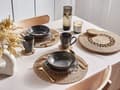 Miniatyrbilde 2 av 6: Sett med 12 Bordbrikker Dekkbrikker Naturlig Sjøgress 35/10 cm Håndlaget Hjemmeinnredning Spisestue Boho-stil