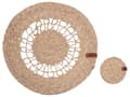 Miniatyrbild 1 av 6: Bordstabletter och Underlägg 12 st Naturligt Sjögräs 35/10 cm Handgjorda Boho Stil Heminredning Matrum Kök