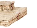 Miniatyrbillede 6 af 6: Sæt med 12 dækkeservietter og bordskånere i naturlig jute 30 x 40/10 x 10 cm Håndlavet Boho Style Home Decor Dining Room Kitchen