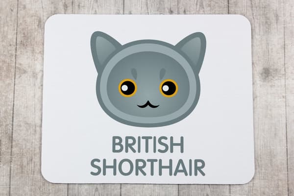 Brittiskt korthår - musmatta från Art-Dog