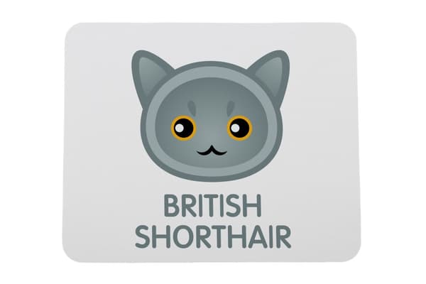 Brittiskt korthår - musmatta från Art-Dog