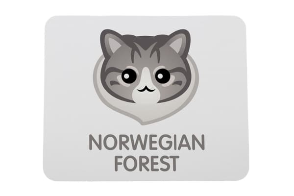 Norsk skogmusmatta från Art-Dog